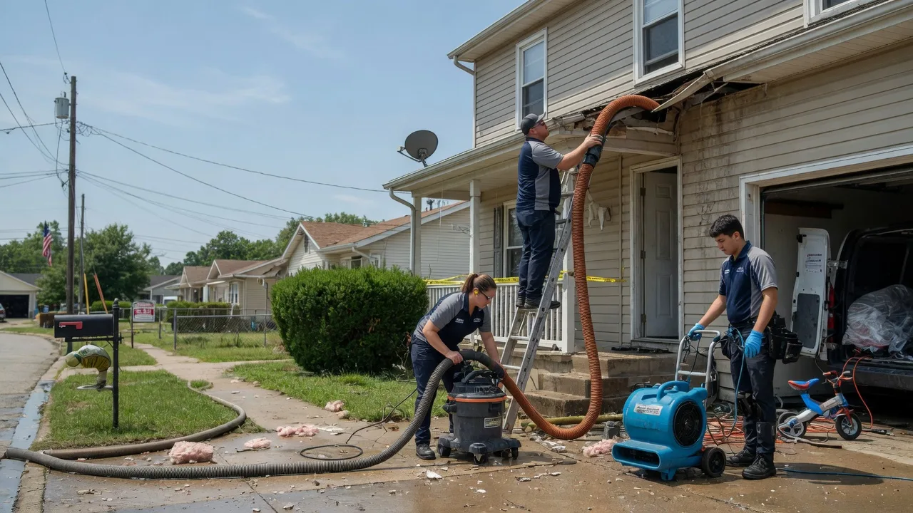 Water Damage Restoration in Nelsonville, OH near me